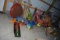 Kids sporting goods, games, Tonka toys, sleds, bike trailer, bats & balls, horse shoes