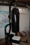 Everlast Century boxing bag, weights, 3 coolers, boxing gloves, exercise spinner, Speedbag