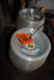 (2) Hamm's beer tapper kegs