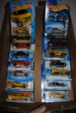(16) Hot Wheel cars, new in package