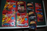 (7( Johnny Lightning cars, (1) Speed Rebels, (1) Racing Champions