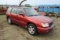 2002 Subaru AWD, automatic, 181,000 miles, 4-door, good tires, 1-owner car, 2.5 Liter, maroon in col