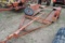 Red single axle trailer, Homemade, NO TITLE, 10'x70