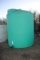 2500 Gallon Green Poly Tank with 2