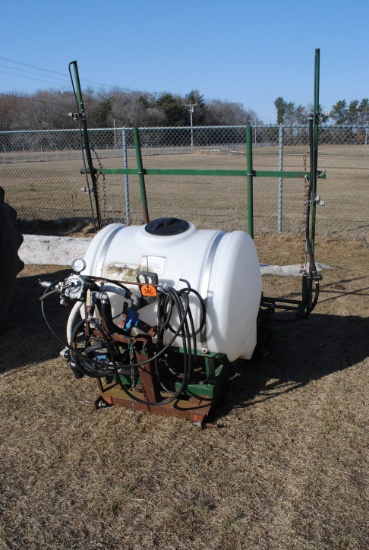 3-Point Sprayer, 110 gallon, Pro-Pump, approx. 15' boom