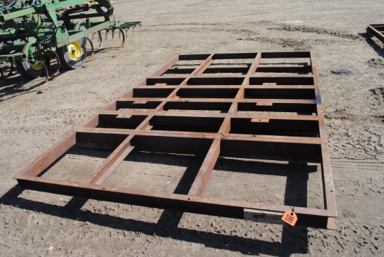 Iron flatbed frame 90"x12'