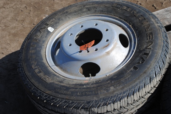 LT245/75R17, new spare on dually wheel (fit Chevy?)