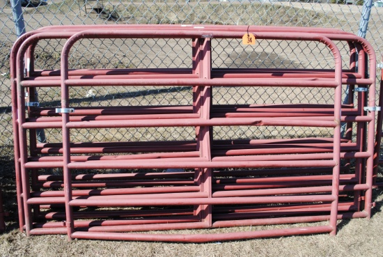 (4) 8' Pipe Gates & (1) 6' Pipe Gate (sell 5 times the money)