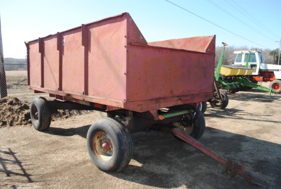 Steel Barge Box with hoist