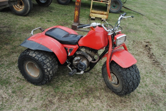 Honda 3-wheeler, 180 model, 1980?