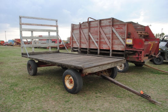 Hay rack, 14'x7' on Knowles running gear, 8-Ton