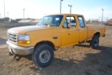 1997 Ford F250 gas truck, extended cab, short box, 460 motor, tranny slips, truck driven in the lot,