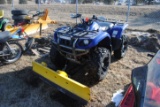 2004 Yamaha Grizzly 660 4-wheeler with Moose Plow, winch, hand shields, aluminum aftermarket rims wi
