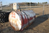 500 Gallon Fuel Barrel with 110 pump, works
