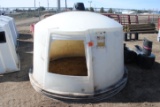 Round Calf Huts with pails and inserts, no bars, sell 4 times the money