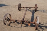 4-Wheel Steel Wagon