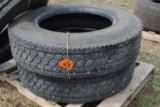 Pair of 11R24.5 tires (sell as pair)
