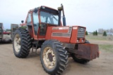 Hesston 140-90 tractor, 540/1000 pto, rock box, 3-point, 3 hydraulics, new battery, parking brake do