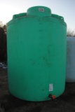 2500 Gallon Green Poly Tank with 2