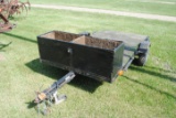 4'x9' Tiltbed Trailer with spare tire, permanent plate (Sales Tax & Title Fees will apply)