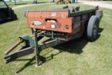 New Idea Manure Spreader, pto, wood floor, owner states it works good, he bought bigger one