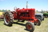 Farmall Super 'M', wide front, fenders, power steering, fresh paint, 13.6-38 rears, 6.50-16 fronts,