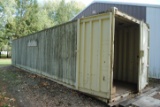 40' Storage Container to be moved by buyer. 14 days to remove it.