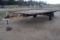 8'x17' 2-Wheel Trailer with wood rack, farm use, 2-5/16