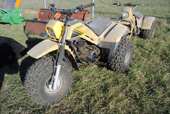 Yamaha 3-Wheeler, owner states "runs but needs tune up"