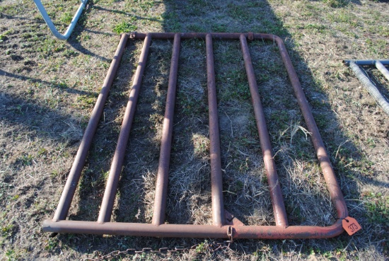 6' Red Pipe Gate