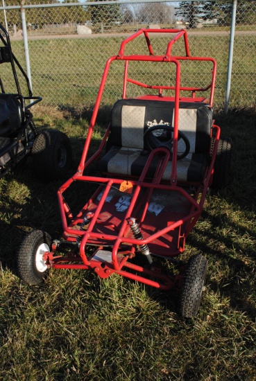 Go-Kart with Predator Engine, 212cc that has less than 1/2 hour on it, "runs & drives"