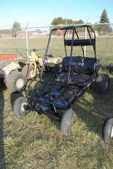 Go-Kart with Predator Engine, 212cc that has less than 1/2 hour on it, "runs & drives"