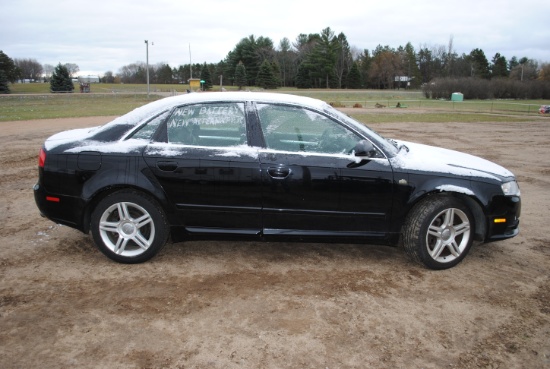 2008 Audi 84 Quatro AWD, 2.0 Turbo, owner states "new battery, new brakes, new alternator," runs & d