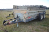 New Idea 3639 Manure Spreader, 540 pto, extra gears, built up sides