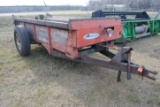 New Idea Model No. 213 Manure Spreader, owners states 