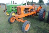 Allis Chalmers 'WD', wide front, fenders, pto, 3-point but doesn't have 3rd arm, runs & drives, 13.6