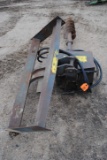 Lowe Brand Post Hole Auger with Universal Skid Loader Mount, 9