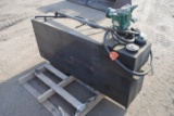 75+/- Gallon Transfer Fuel Tank with Gasboy 12-volt pump & hose