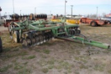 John Deere 1710A Chisel Plow, 12.5', 11 shank with disc and disc cleaners, walking tandems