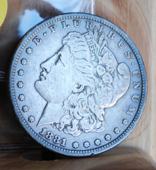 1881 Morgan Dollar, 'S', VF