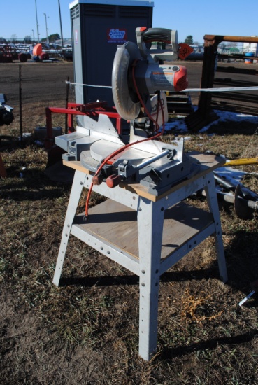 Rigid Miter Saw on Rigid Stand