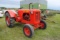 Co-op No. 3 tractor, wide front, fenders, belt pulley & pto, runs, Fronts 7.50-16, Rears 14.9-30, dr
