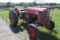 1956 Massey Ferguson 50 tractor, tank heater, has key, runs but will smoke, 5.50-16 fronts, 12.4-28