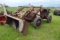 Homemade Wheel loader w/Chevy gas V8 motor, not complete, not running. Owner states 