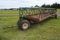 SI Feed wagon, 20', like new tires in the back, has inserts