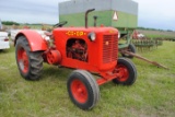 Co-op No. 3 tractor, wide front, fenders, belt pulley & pto, runs, Fronts 7.50-16, Rears 14.9-30, dr