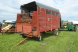 Load Master 12' Chopper Wagon on Minnesota Jumbo 9 running gear