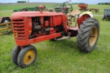 Massey Harris Tractor 20, narrow front, clam shell fenders, not currently running, fronts 5.00-15SL,