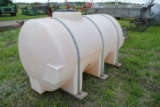 725 gallon poly tank, used for water only