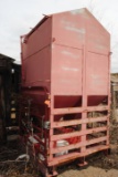 Approximate 2-Ton 2-compartment bulk bin with 6' gate on 2 sides